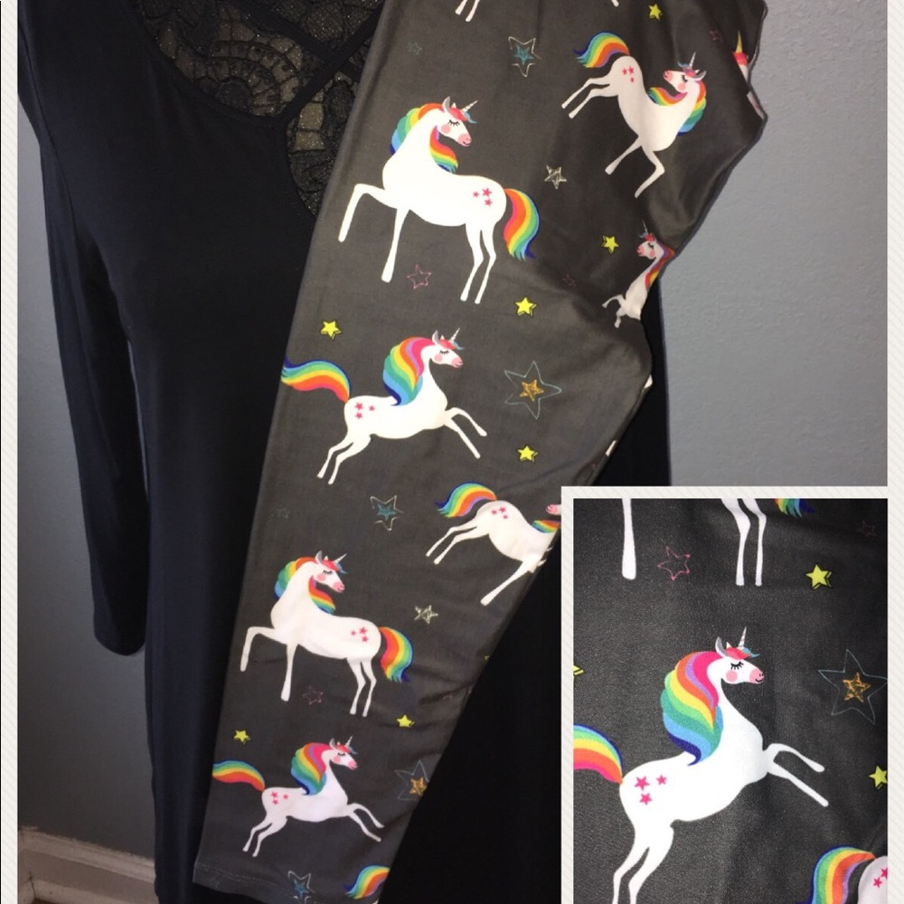 Beautiful Unicorn Custom Leggings